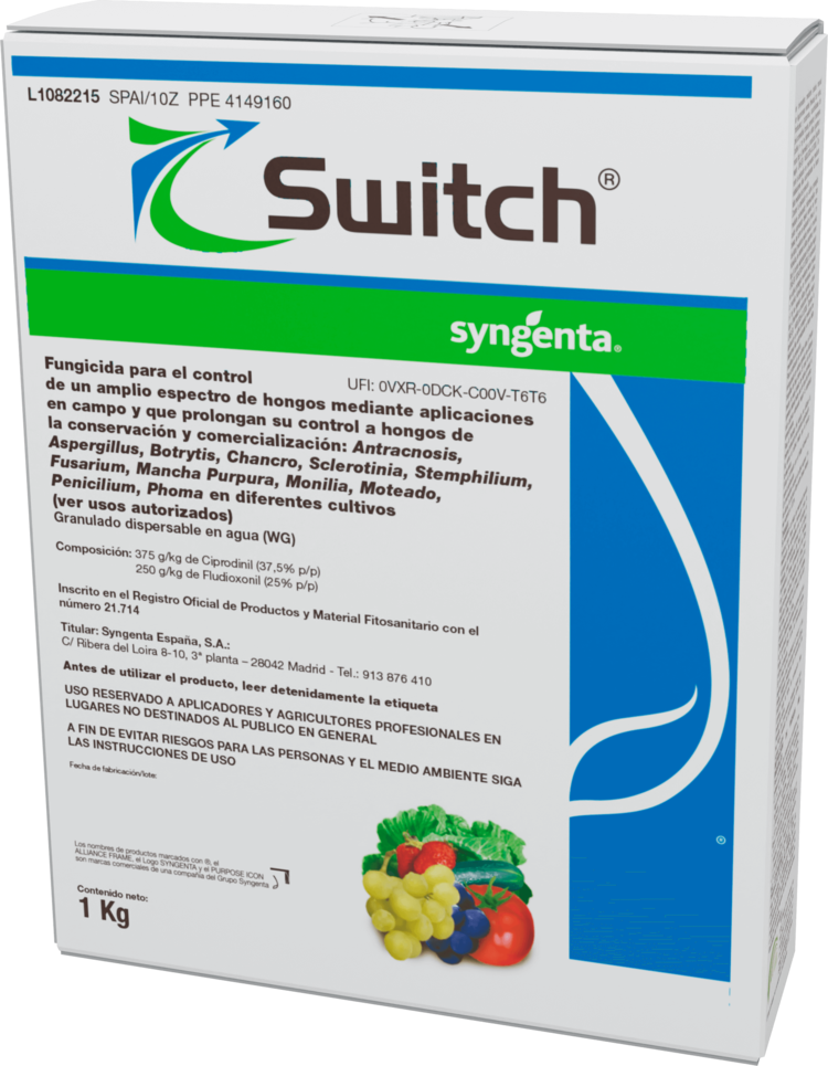 SWITCH (ciprodinil 37,5 + fludioxinil 25)